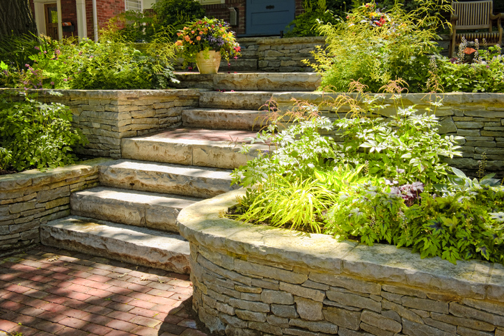 Maximizing Small Spaces with Retaining Walls